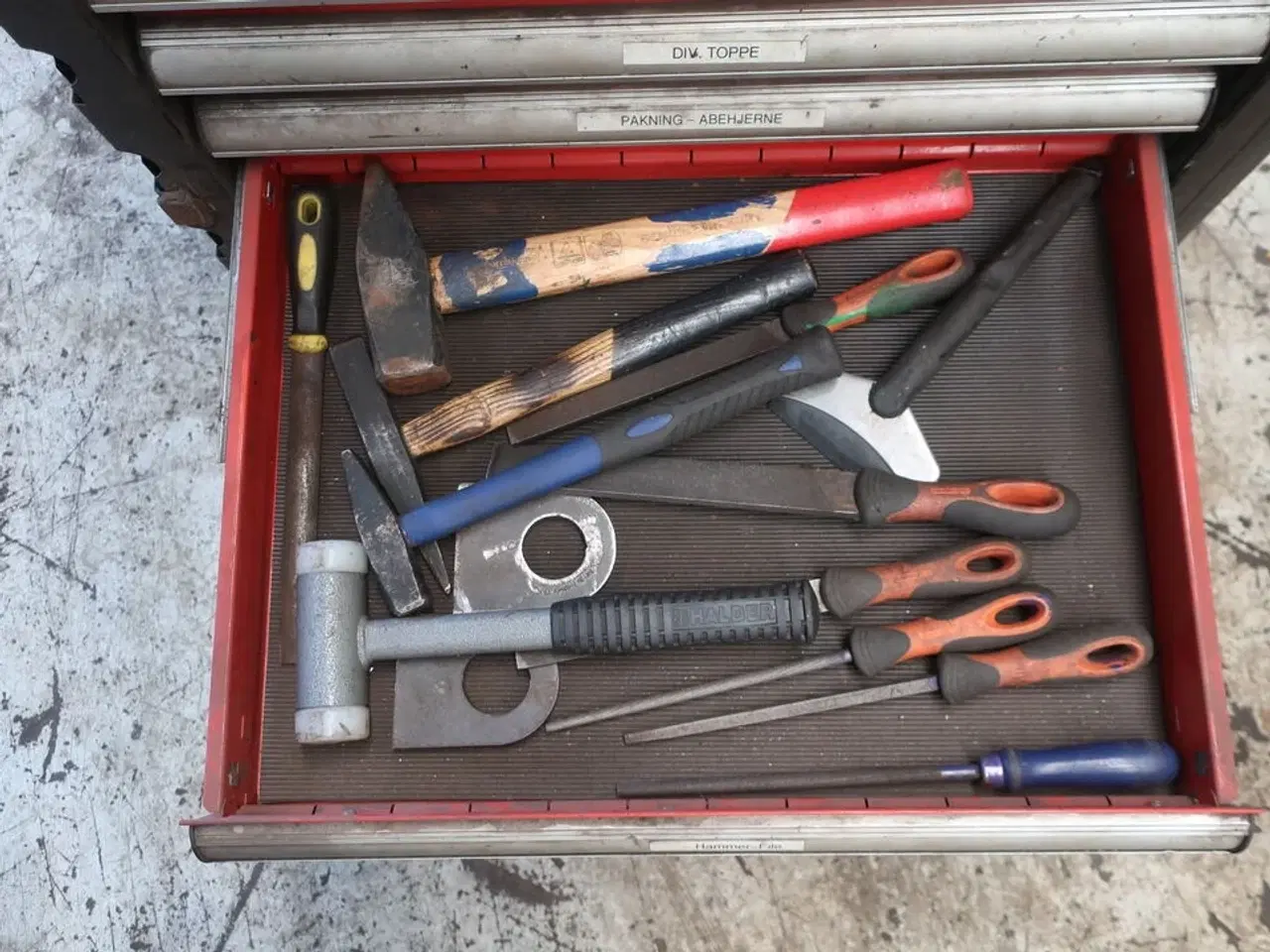 Billede 13 - Værktøjsvogn med div. Værktøj
