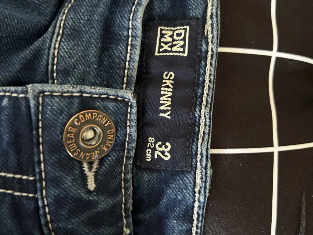 Billede 3 - DNMX, Skinny blå bukser, Medium