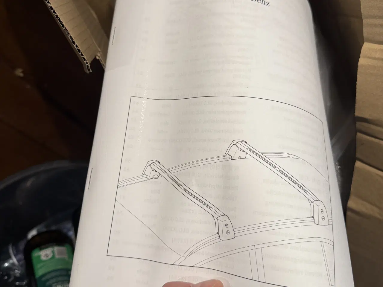 Billede 3 - Nye Mercedes tagbøjler fra GLC300 2023