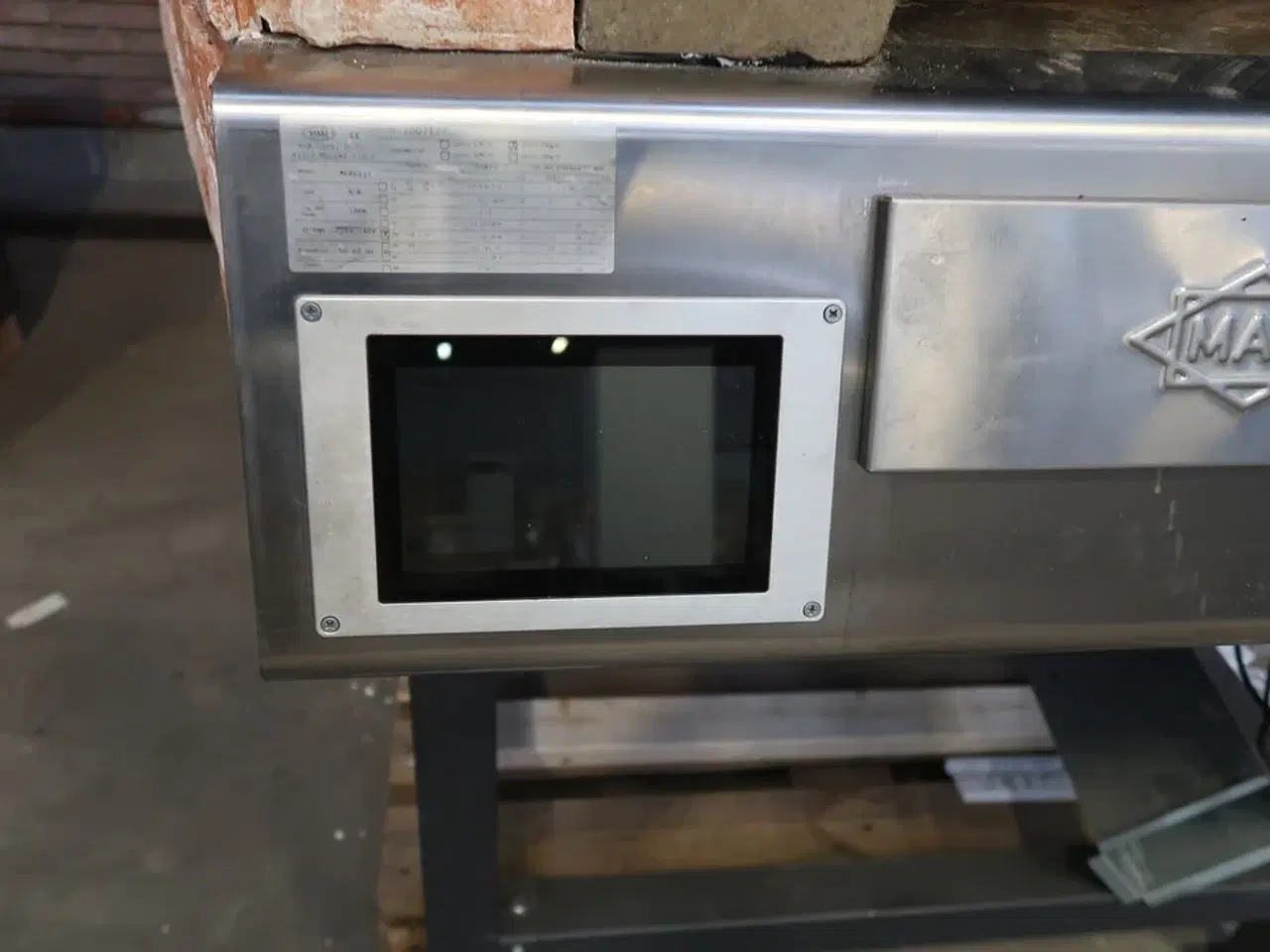 Billede 9 - Demo pizzaovn roterende stenplade Ø95CM, MAM MFRC115