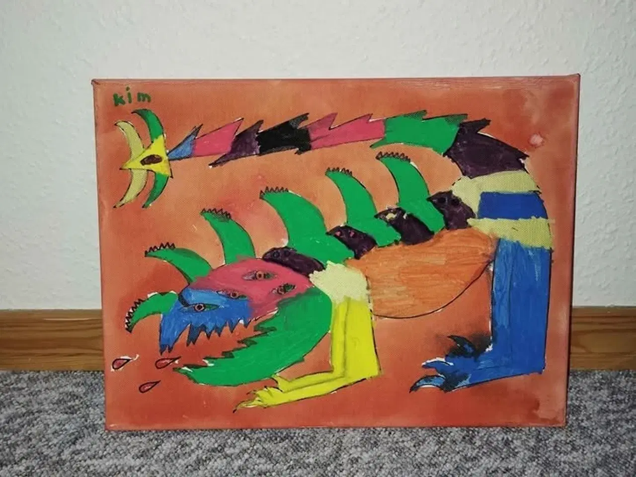 Billede 3 - Maleri af forskellige dyr