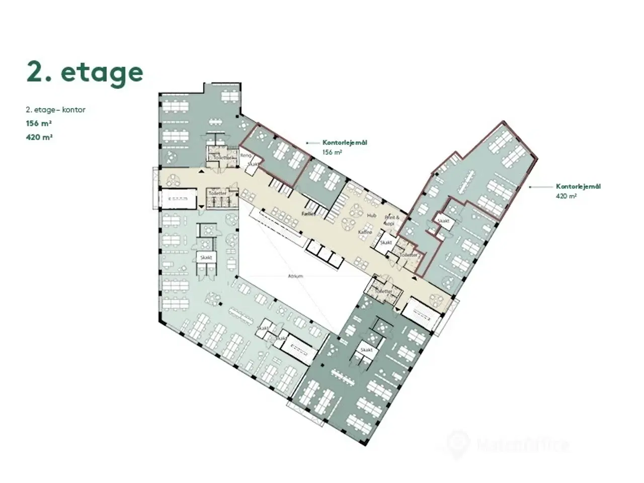 Billede 21 - 156 m² kontor med mulighed for alle services