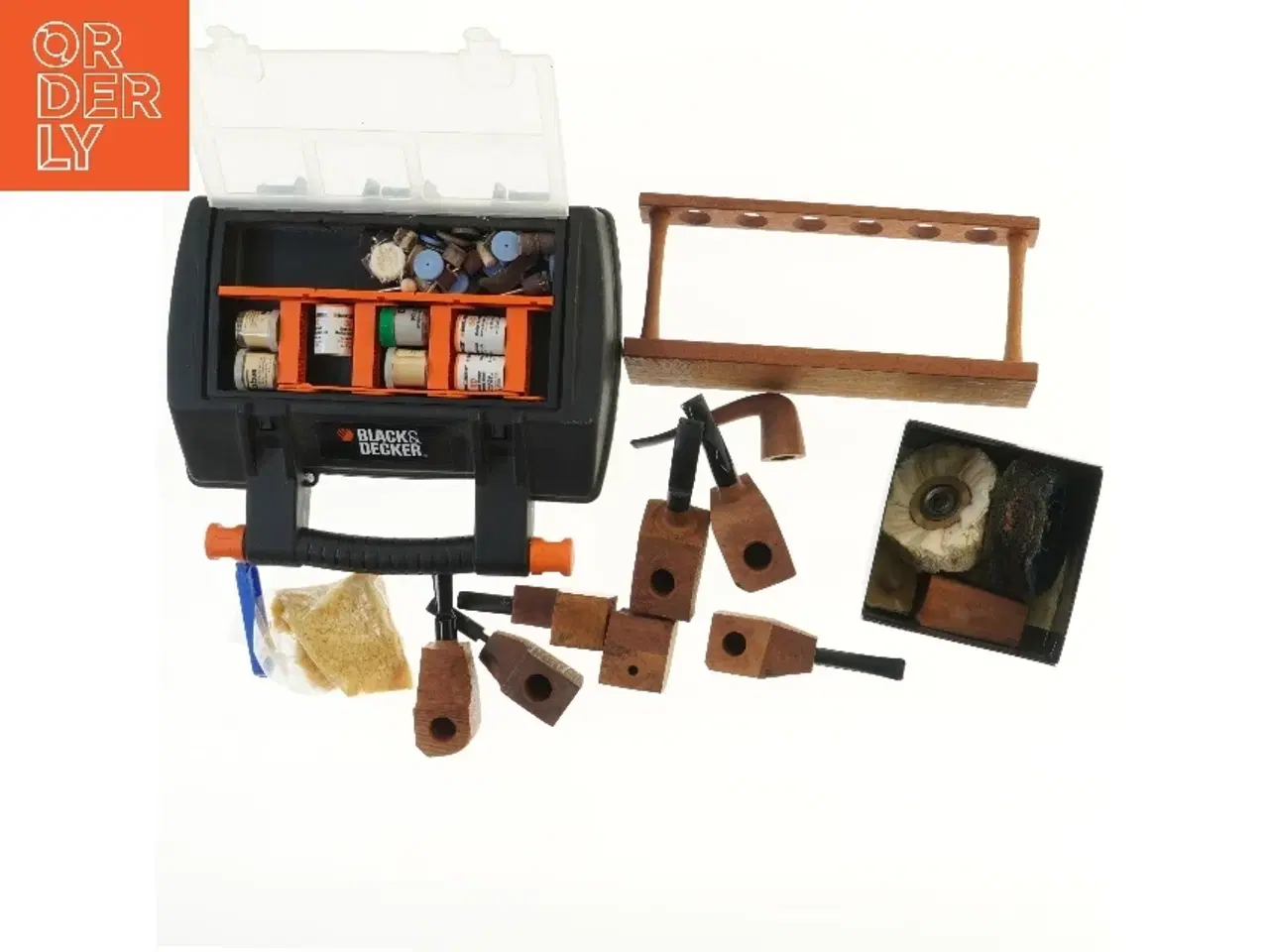 Billede 2 - Pibesæt med værktøjskasse