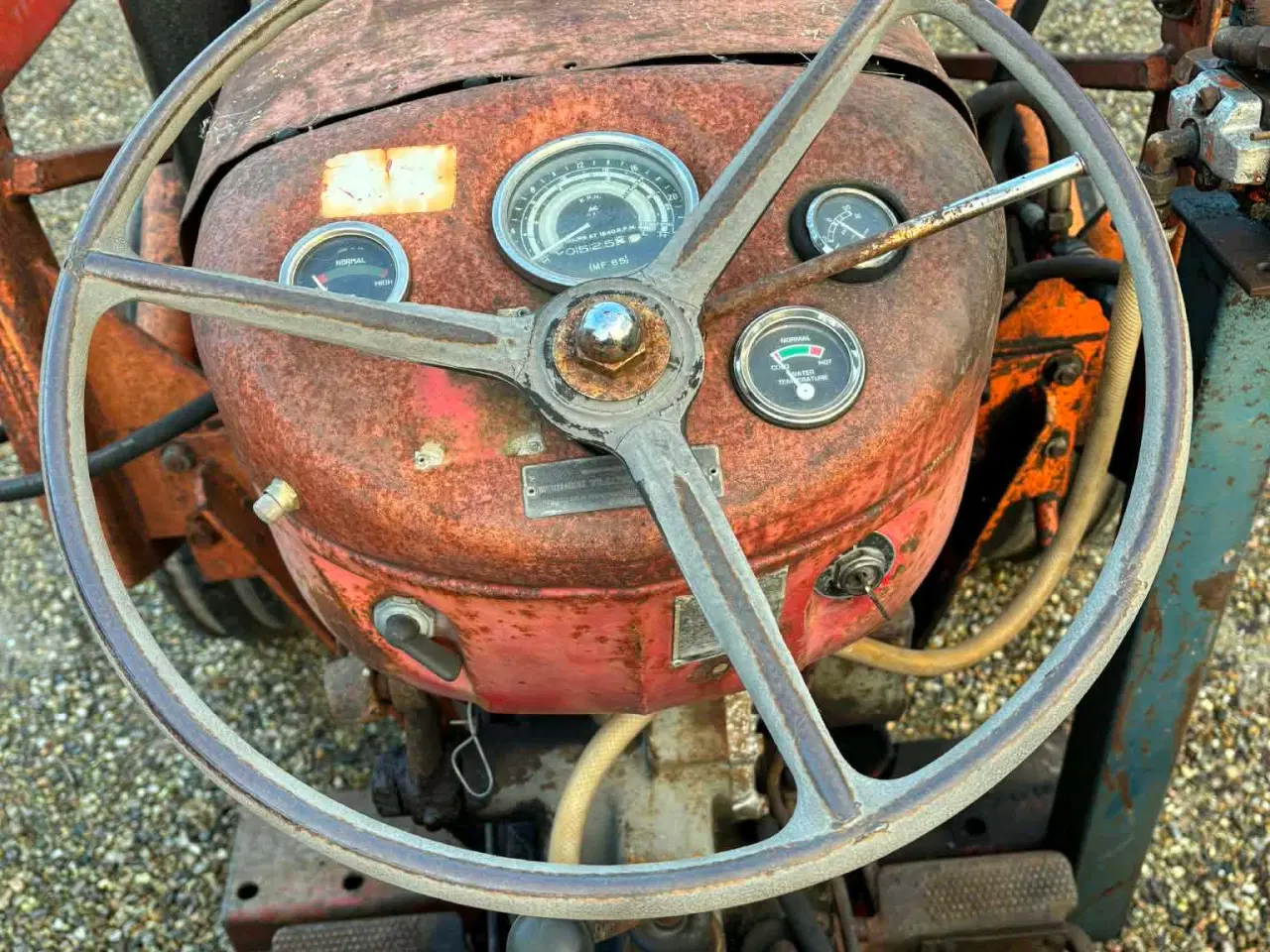 Billede 6 - Massey ferguson 65 med frontlæsser 