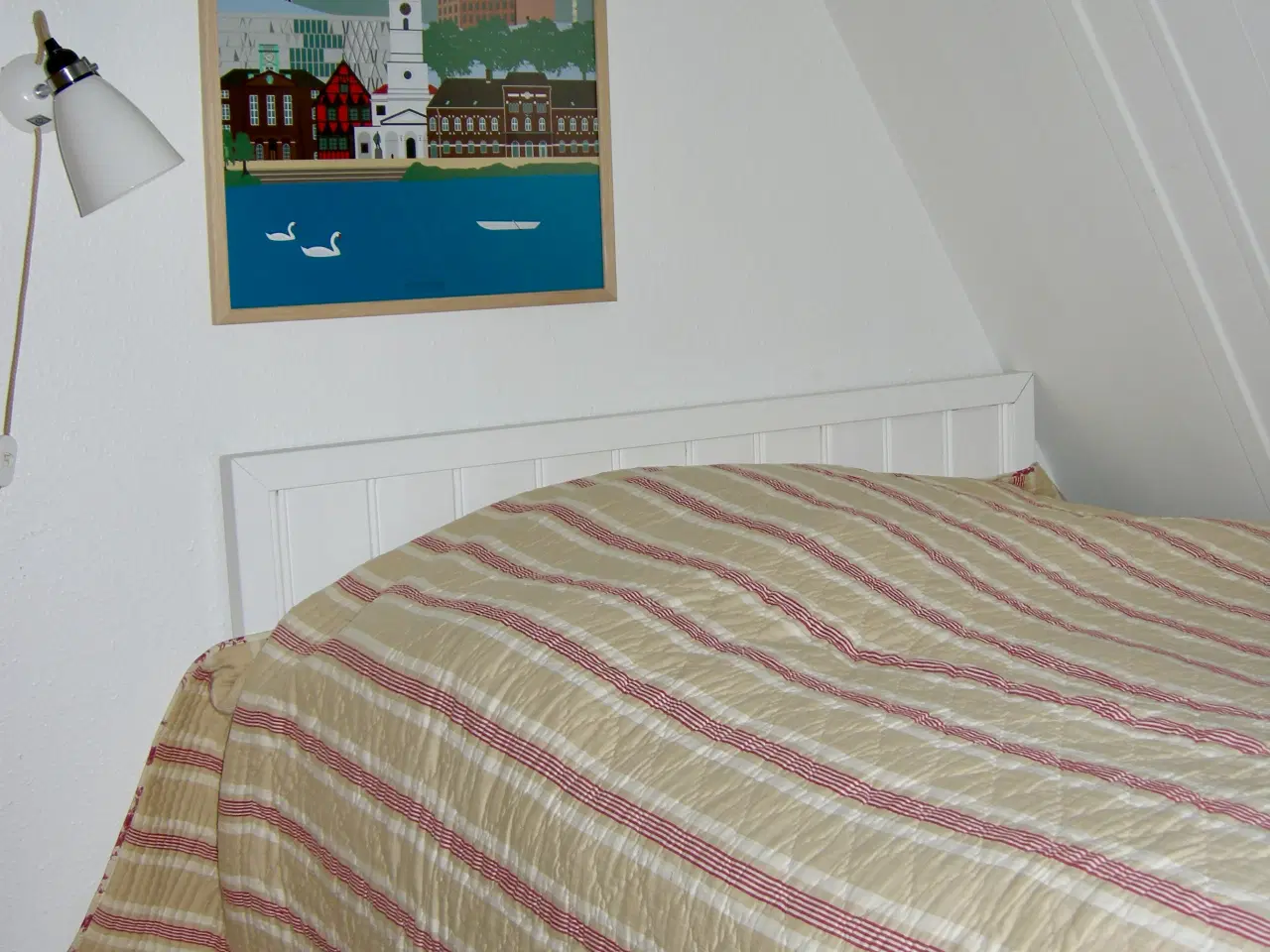 Billede 2 - Sengetæppe 270 x 245 Fransk vintage håndsyet quilt