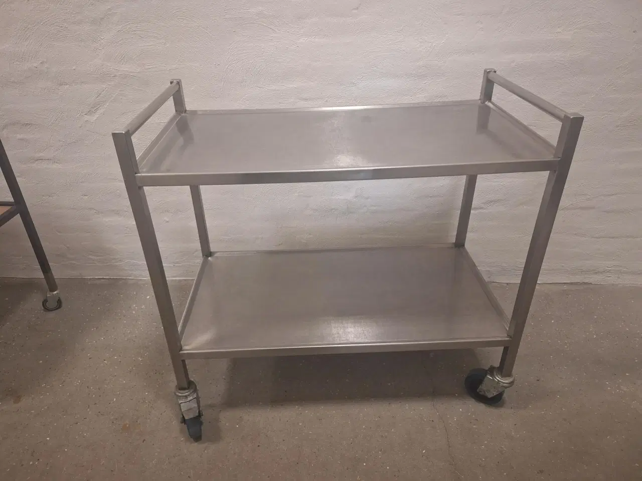 Billede 1 - Rulle bord Rustfri stål