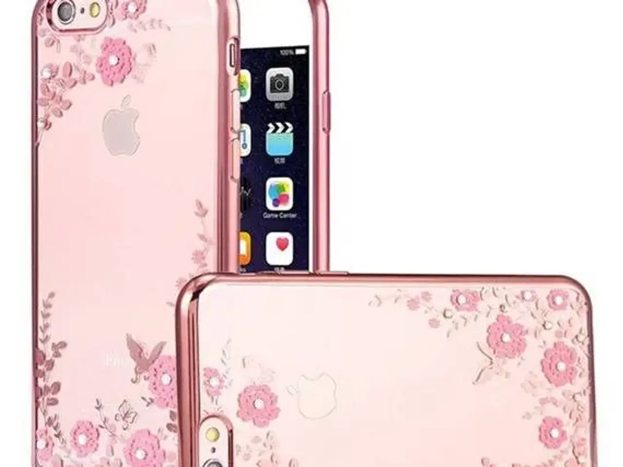 Billede 6 - Rosaguld silikone cover med similisten til iPhone 