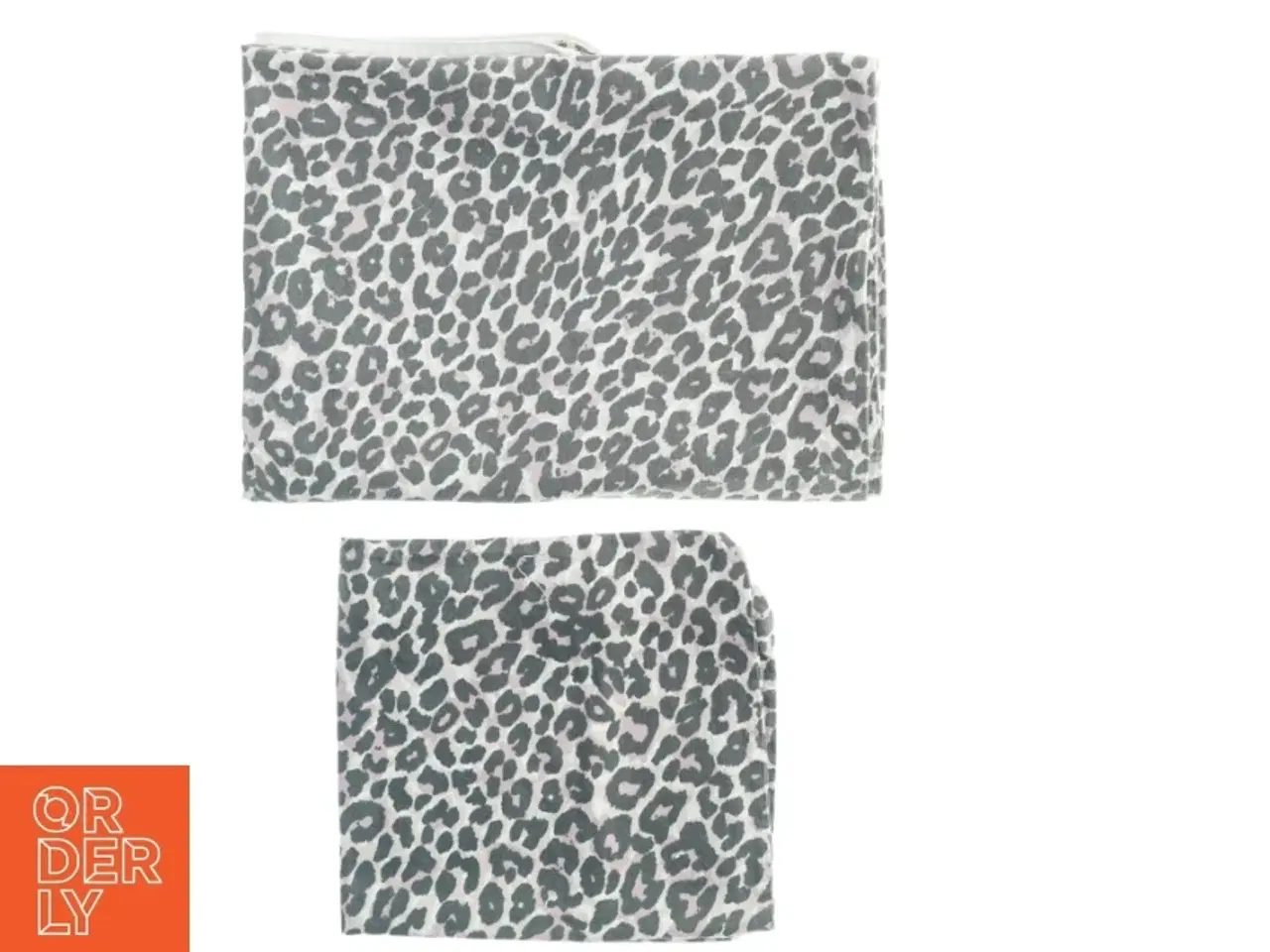 Billede 1 - Leopardprint tørklæde (str. 66 x 95 44 x 40 cm)