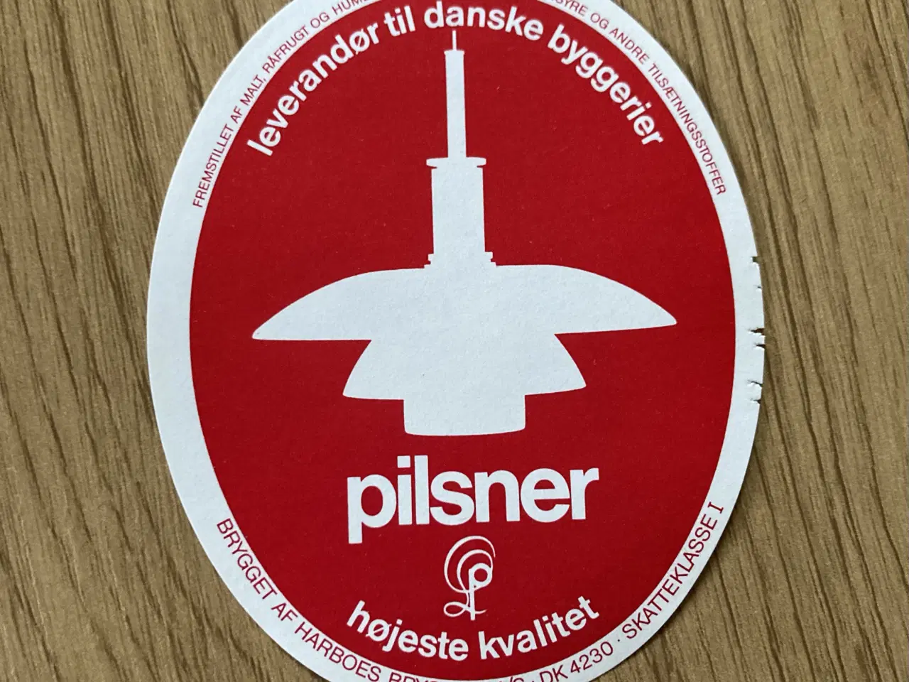 Billede 1 - Harboes Bryggeri – Pilsner