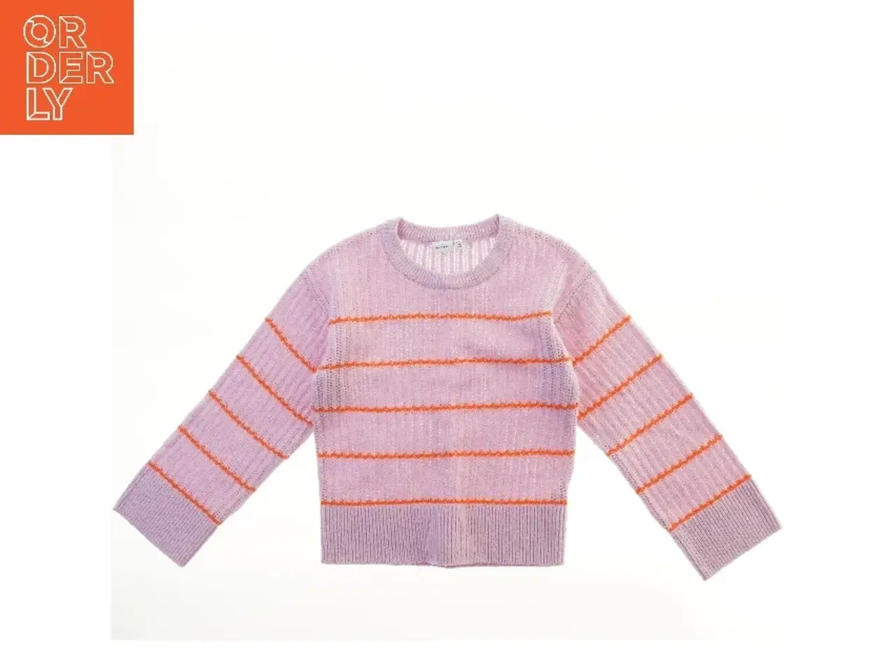 Billede 1 - Strikket bluse med striber fra Name It (str. 140)