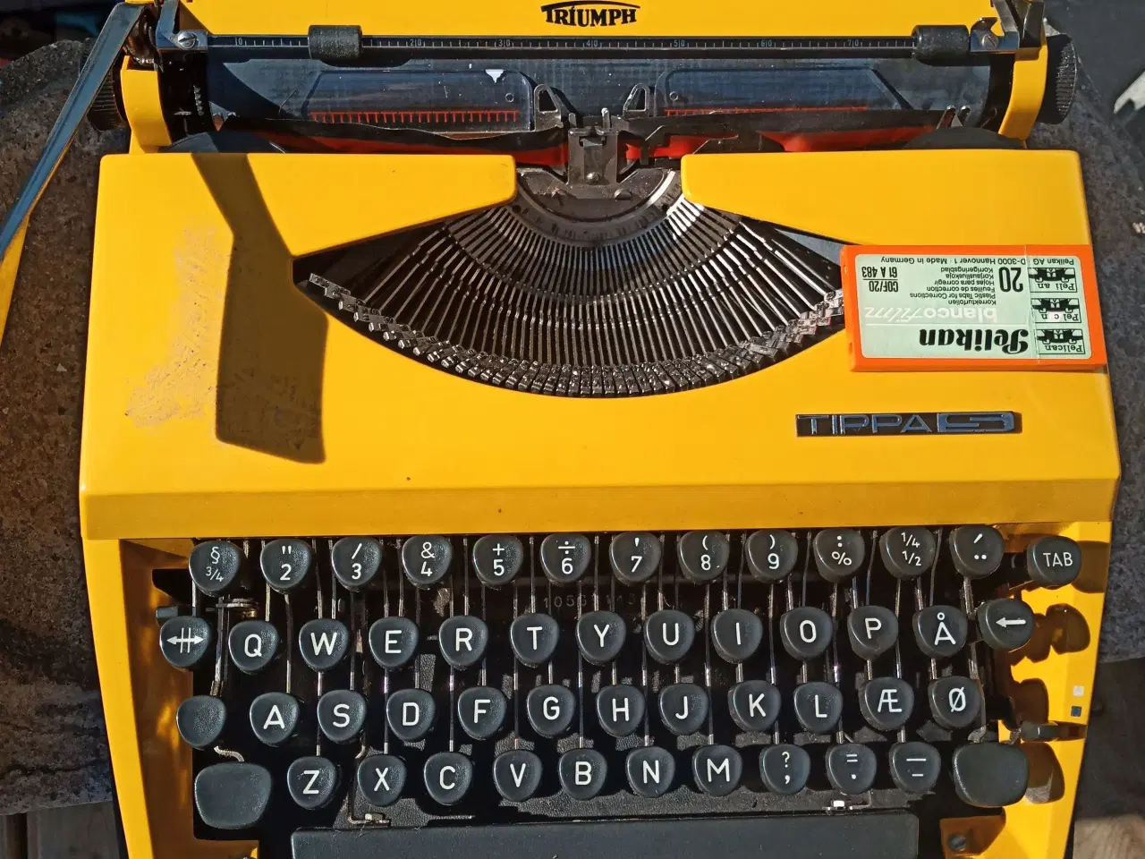 Billede 1 - Triumph skrivemaskine 