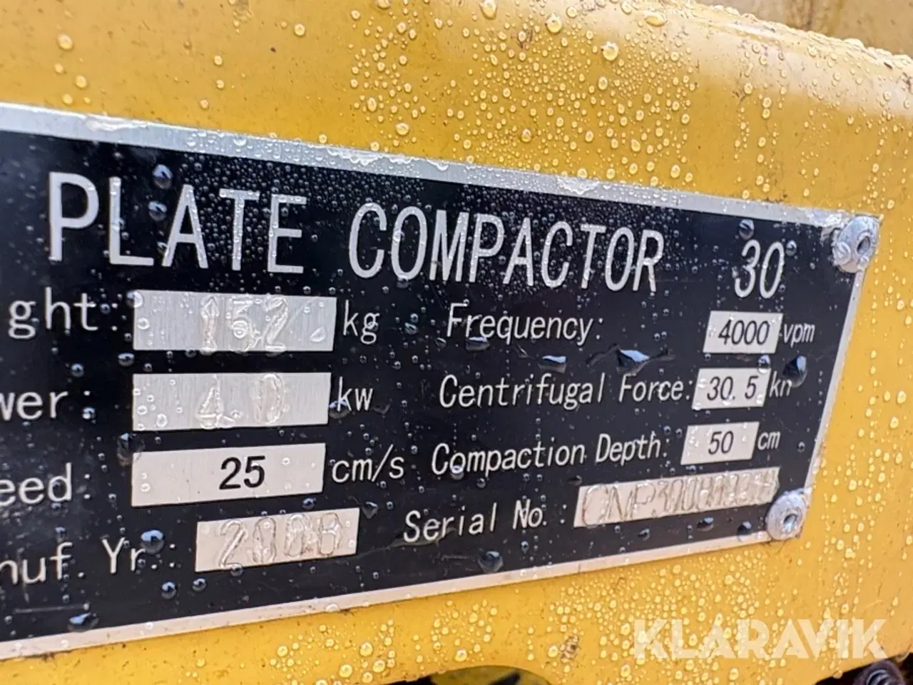 Billede 5 - Pladevibrator Cn Machine