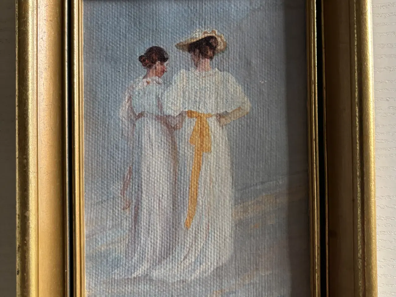 Billede 4 - Malerier/Lærredstryk miniature P.S. Krøyer