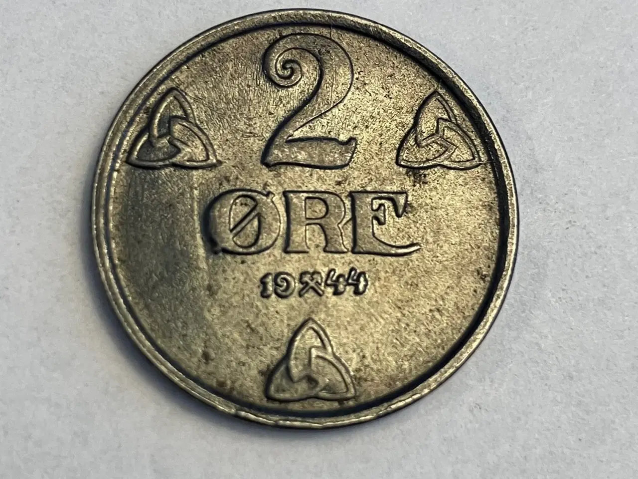 Billede 1 - 2 Øre 1944 Norge