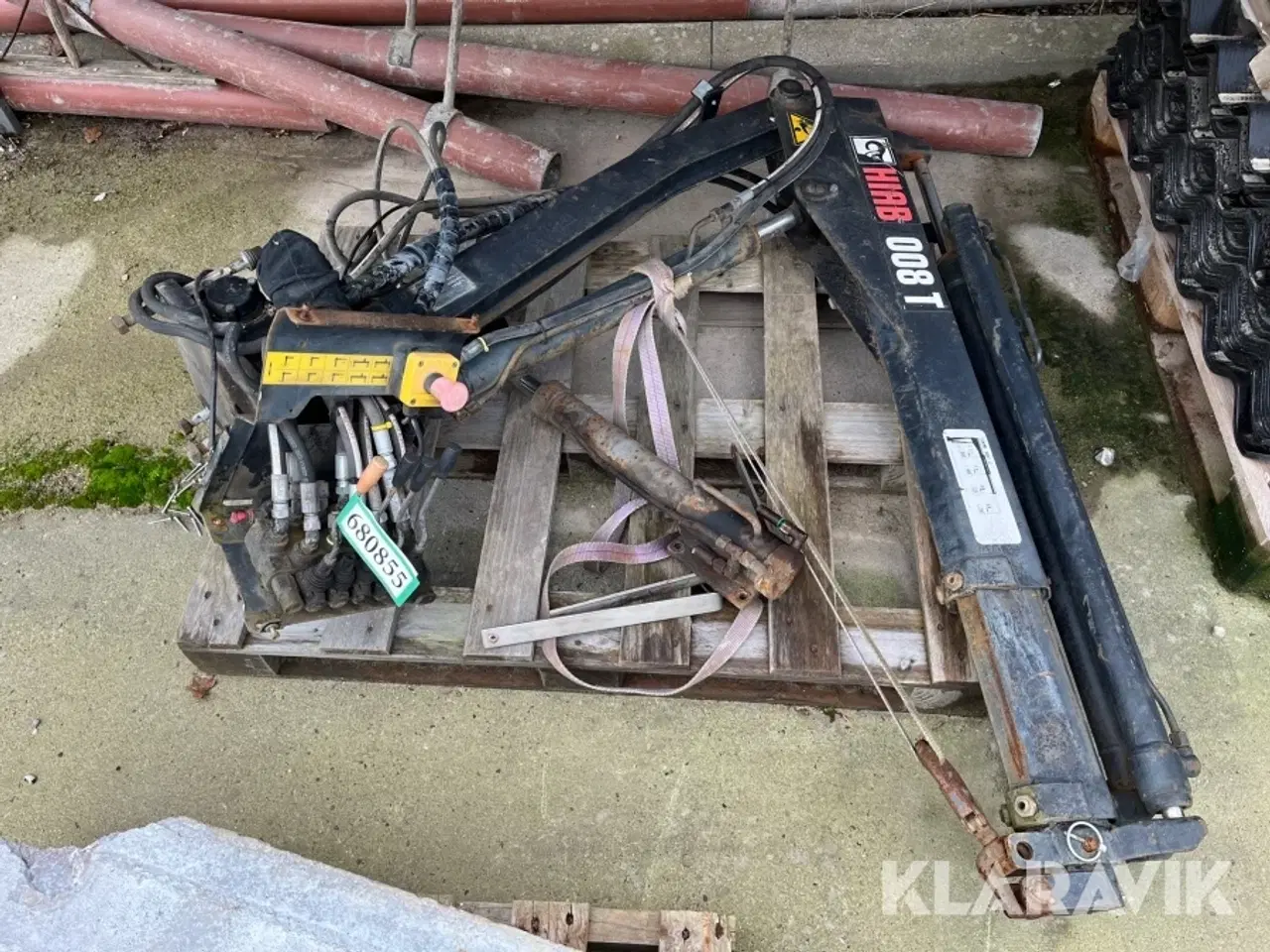 Billede 1 - Lad kran Hiab 008T