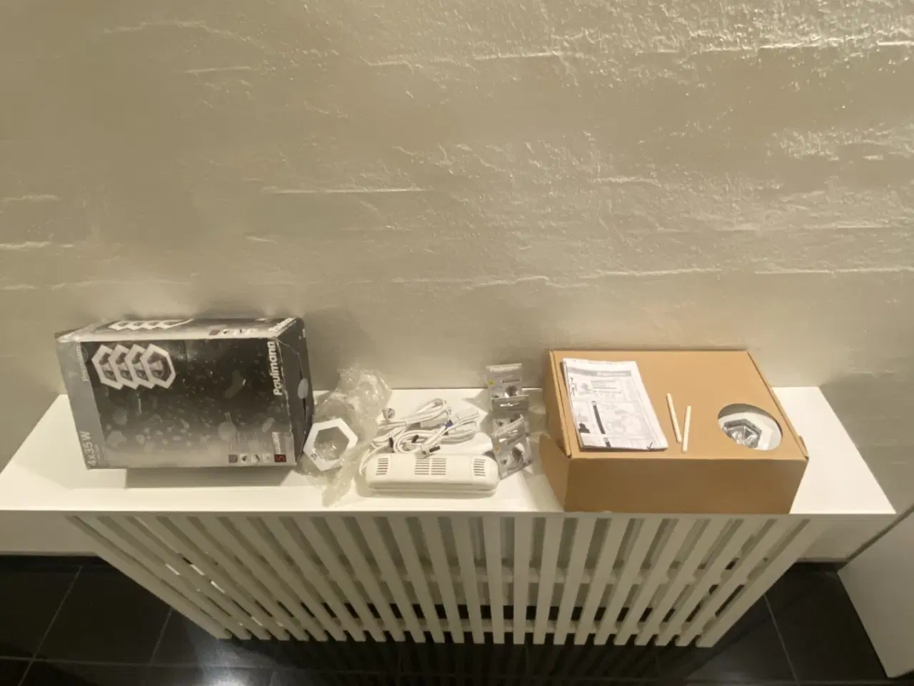 Billede 8 - 4 x Indbyggede spotlights sæt Premium Line Hexa hv