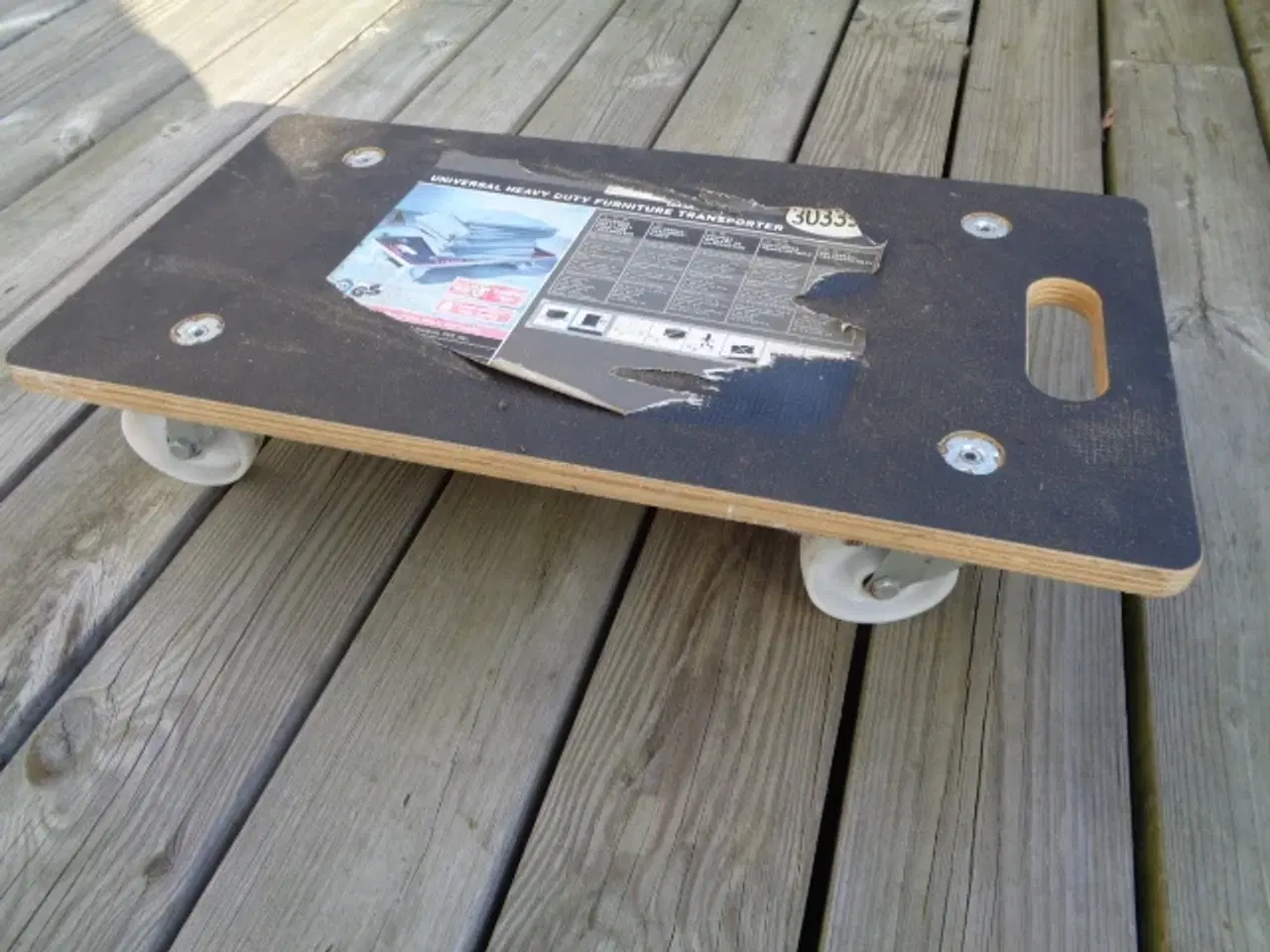 Billede 1 - Transportbræt / møbelhund