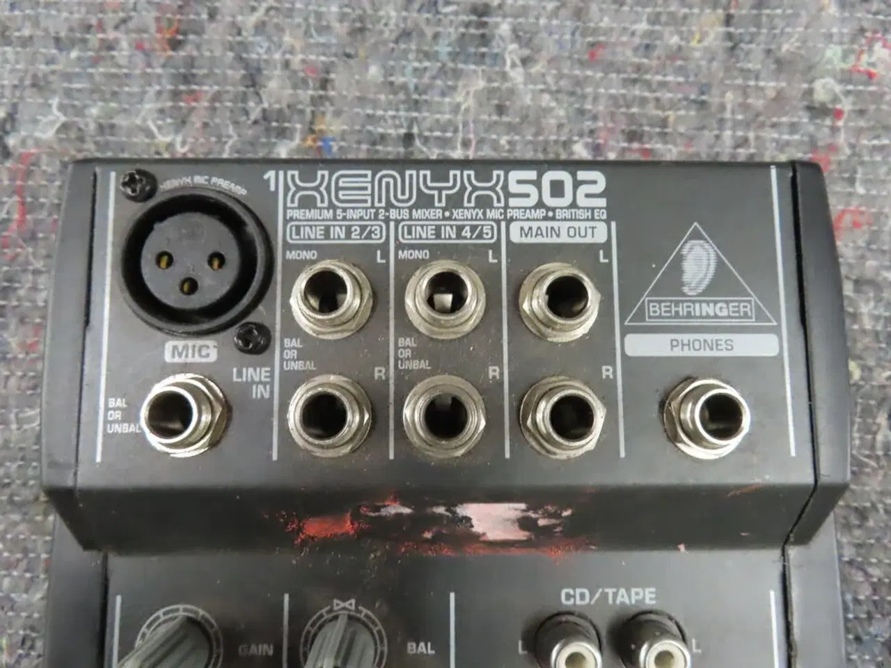 Billede 2 - Mixer - BEHRINGER XENYX 502 (MOMSFRI)