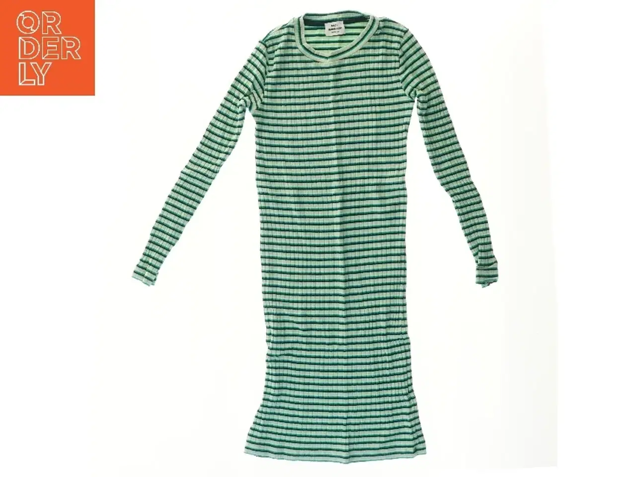Billede 1 - Langærmet stribet kjole fra Mads Nørgaard (str. 128)