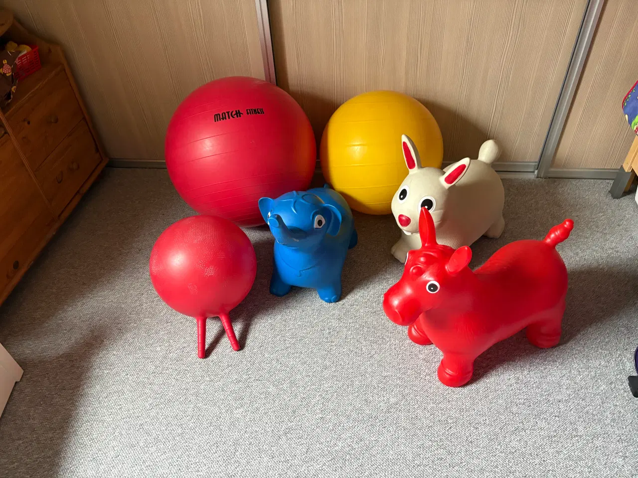 Billede 2 - Gode plastik dyr og bolde