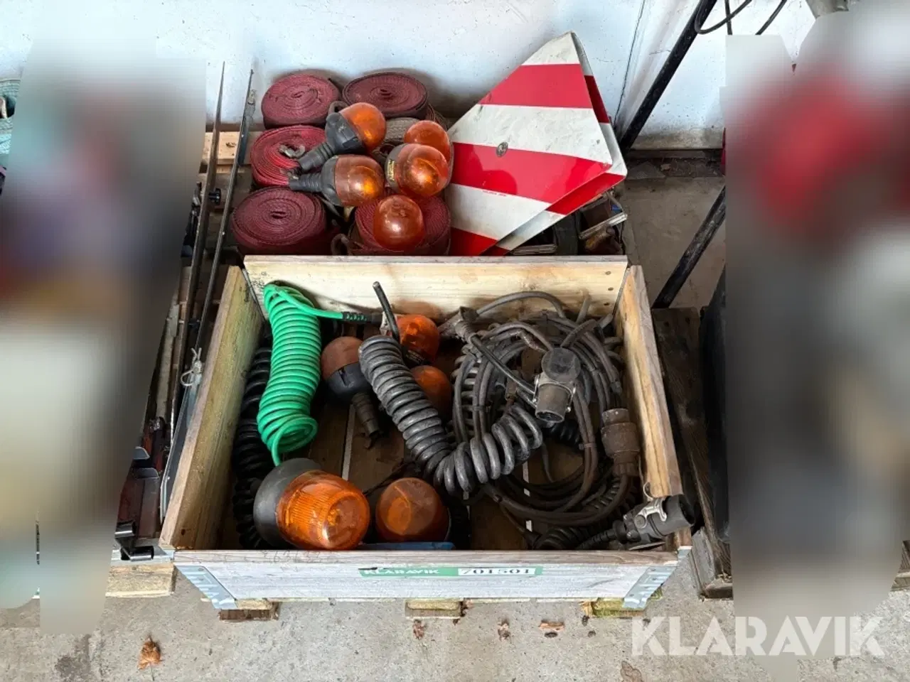 Billede 2 - Bånd, strammere, rotorblink, el kabler & skilte