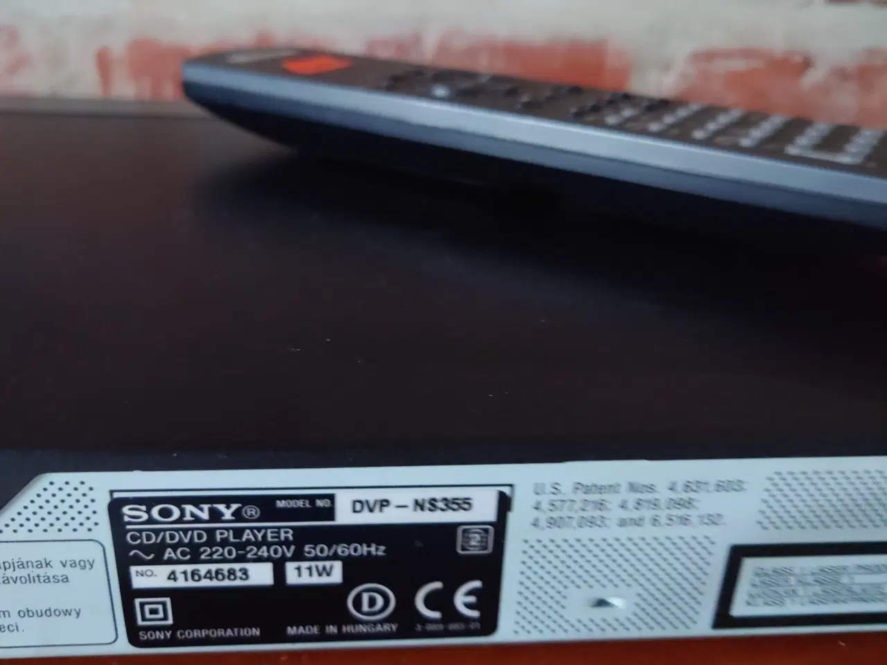 Billede 7 - Sony DVP-NS355  DVD afspiller m film HDMI adapter