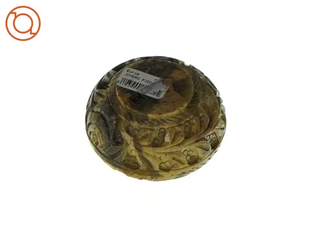 Billede 2 - Lille krukke med låg (str. HØ: 6x9 cm)