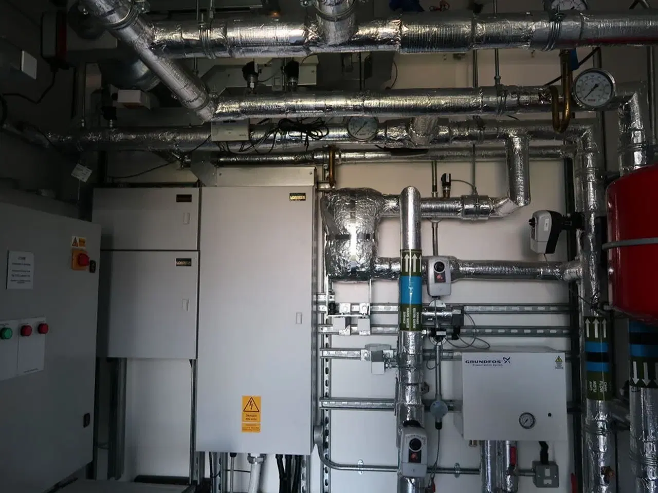 Billede 70 - 20 fods isolering container indrettet som testcenter af overskudsvarme (læs beskrivelse)