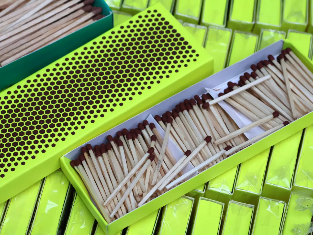 Billede 5 -  Ca 2000 Pk HAY tændstikker