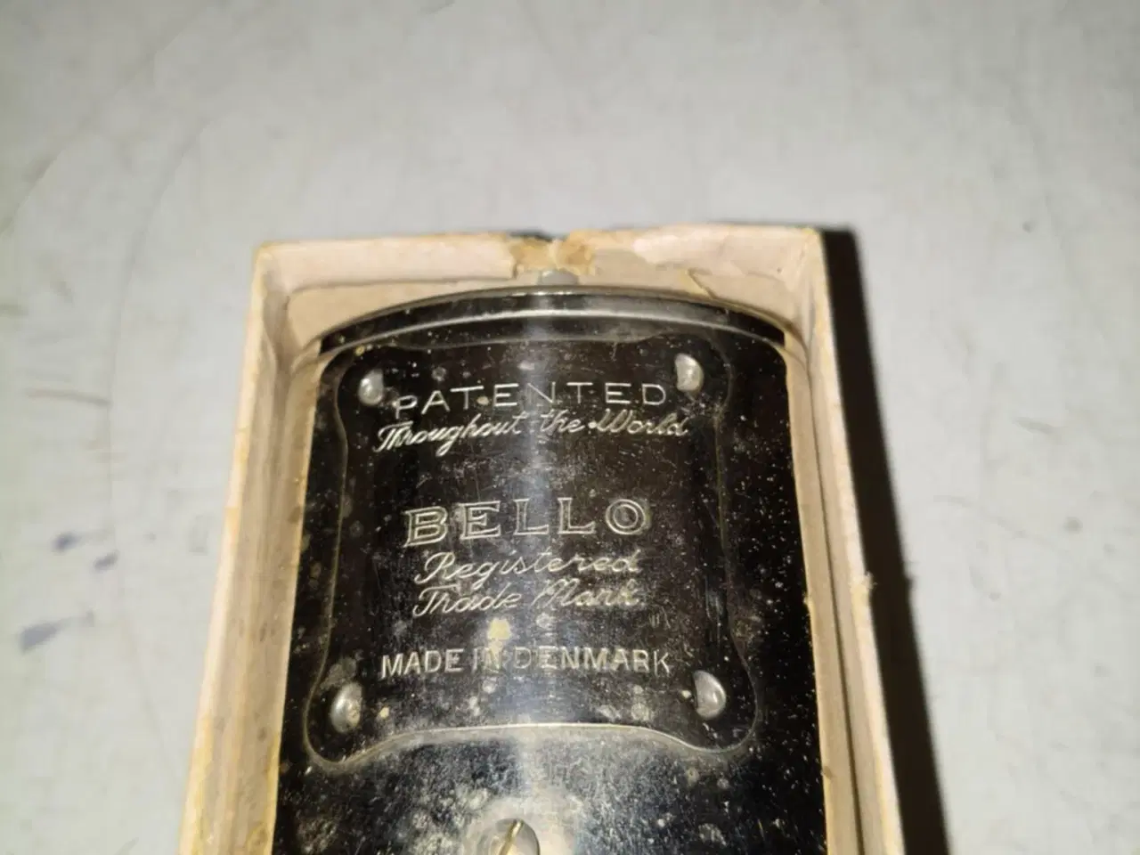 Billede 1 - super fed gamle slibemaskine til barberblade 