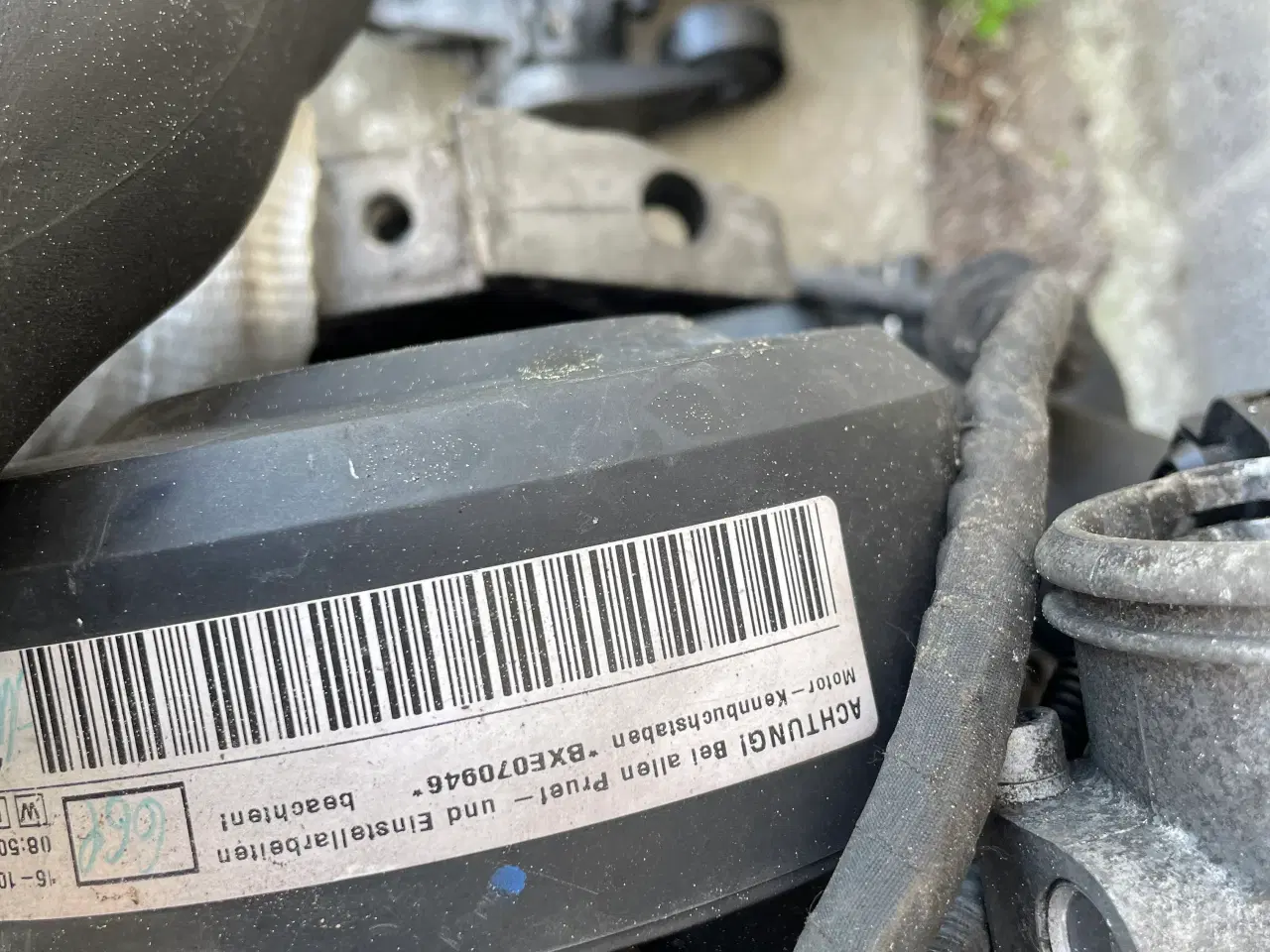 Billede 2 - Bxe 1900 tdi motor 6 trins gearkasse