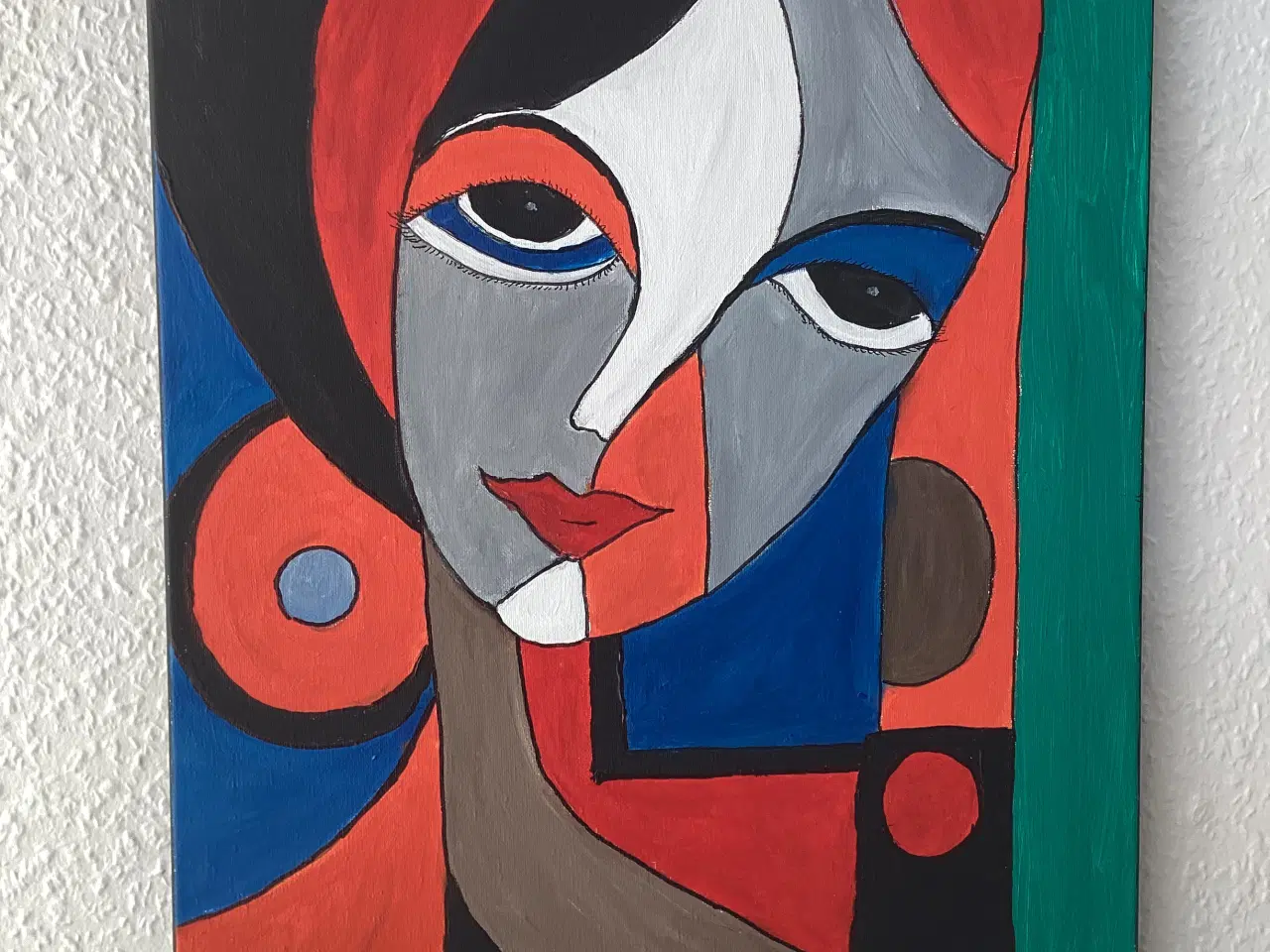 Billede 1 - Akryl maleri.,