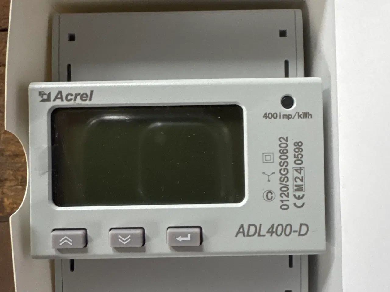 Billede 1 - Bimåler til solcelle/batteri anlæg