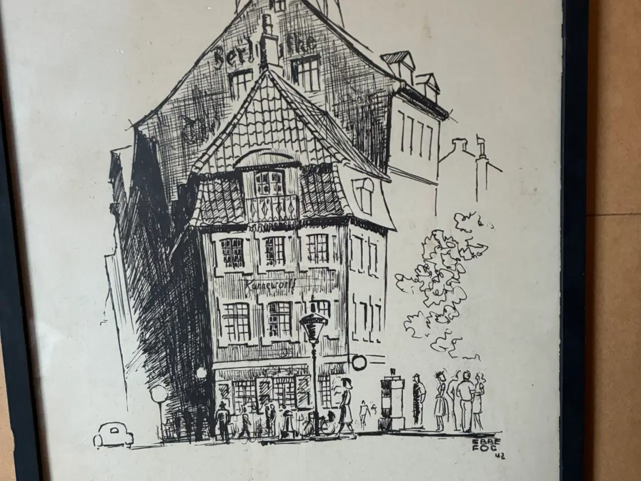 Billede 3 - To signerede tryk af Ebbe Fog