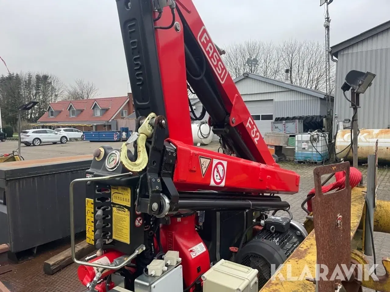 Billede 4 - Aftagelig kran Fassi F32