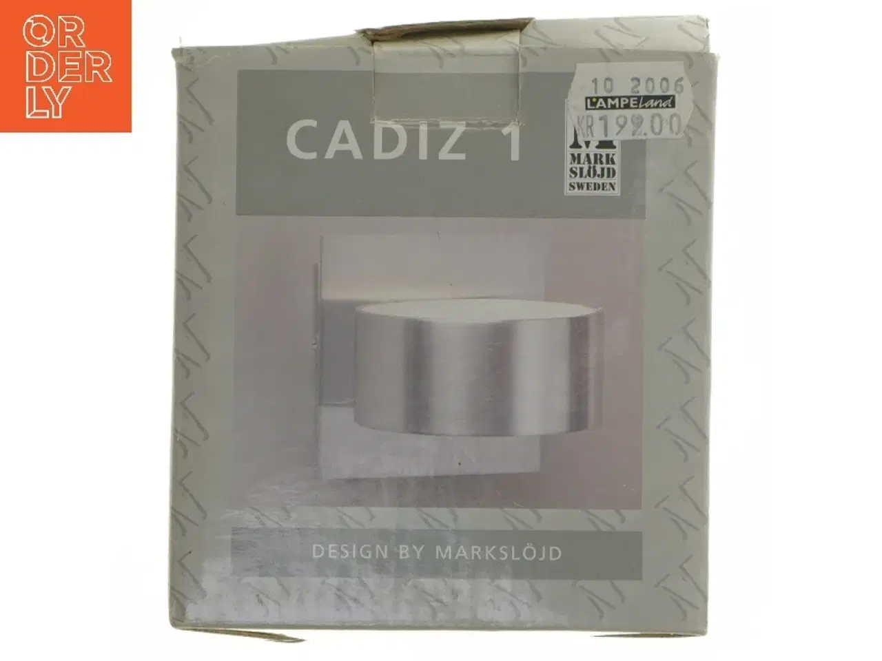 Billede 1 - Markslojd Cadiz 1 væglampe fra Markslojd (str. Ø 8 cm)