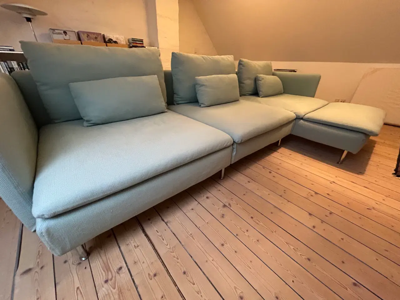 Billede 4 - Sofa 4 personers med chaiselong