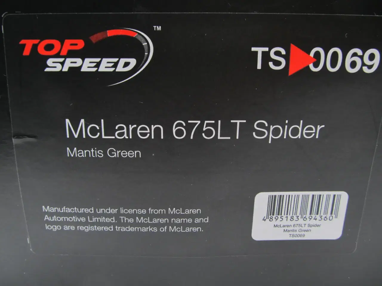 Billede 11 - 2015 McLaren 675LT Spyder - TopSpeed - 1:18