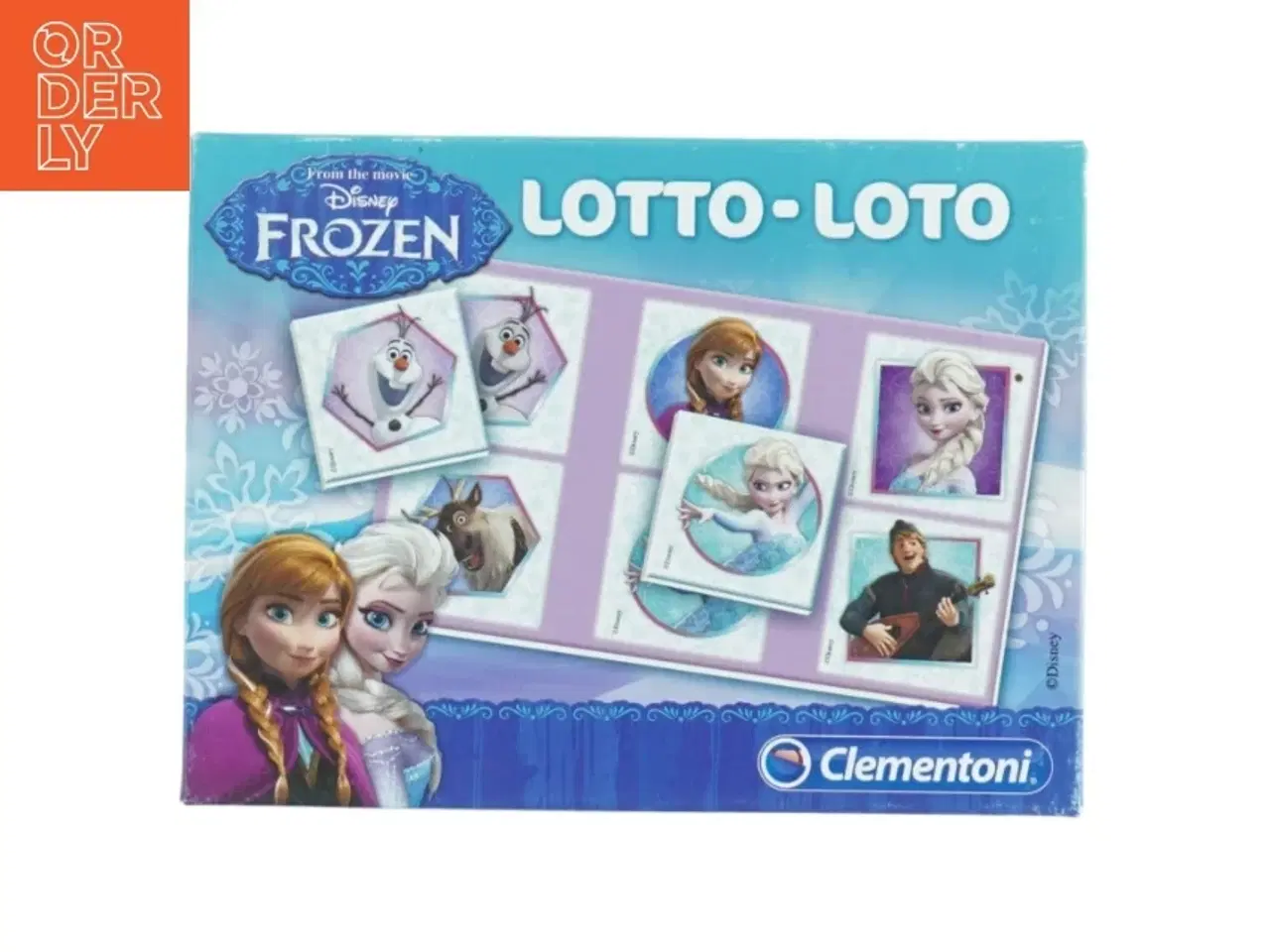 Billede 1 - Frozen lottospil fra Clementoni (str. 20 x 15 cm)