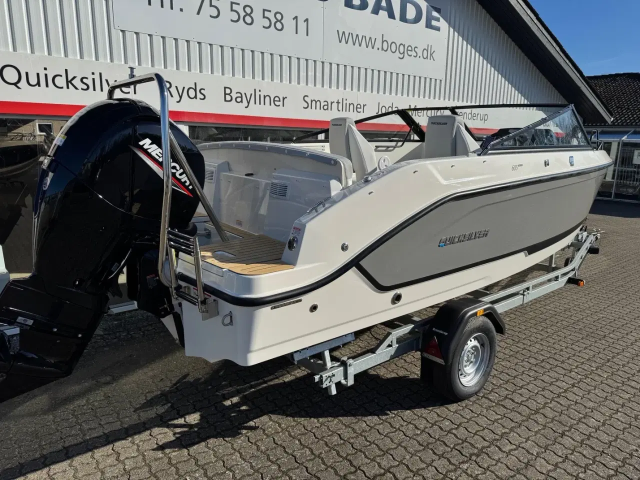 Billede 8 - Quicksilver Activ 605 Cruiser med F150 Mercury-EFI 3,0L XL 4 takt Exclusive Deluxe Line