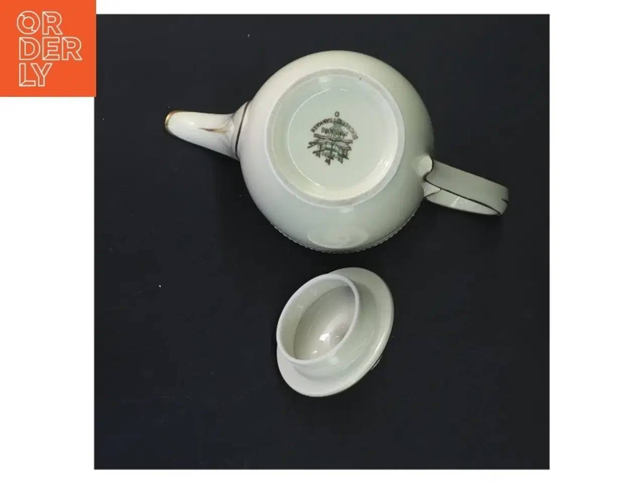 Billede 3 - Porcelæns tekande med låg fra Rosenthal (str. 17 cm)