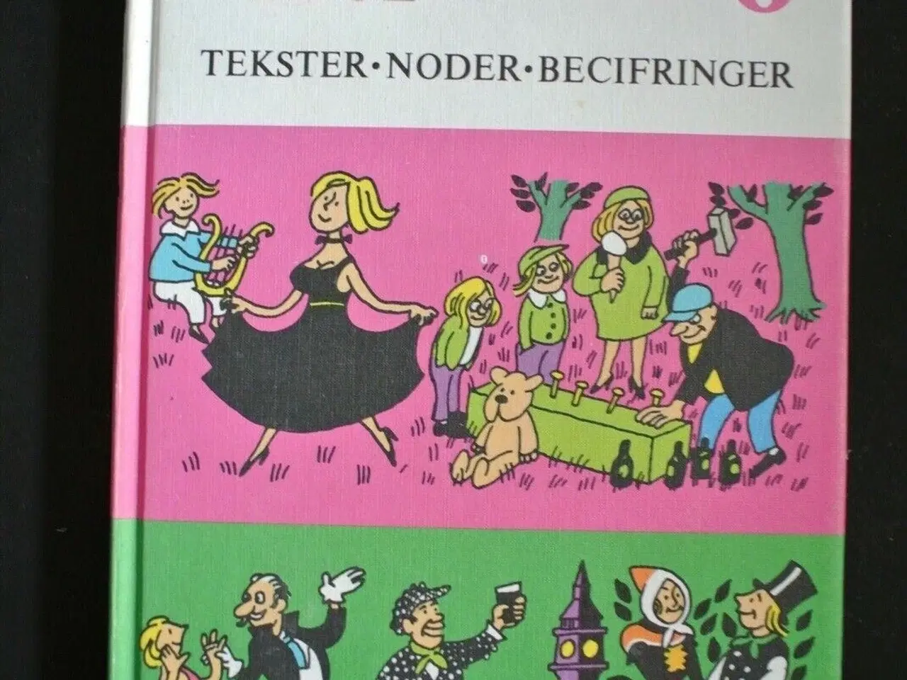 Billede 1 - lystige viser 6 - revideret udgave, red. af knud s