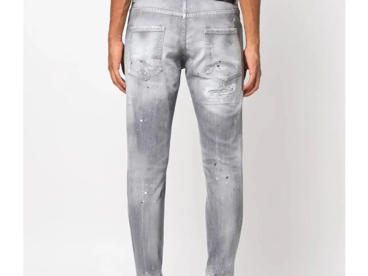 Billede 2 - Dsquared2 styratvättade straight-jeans 