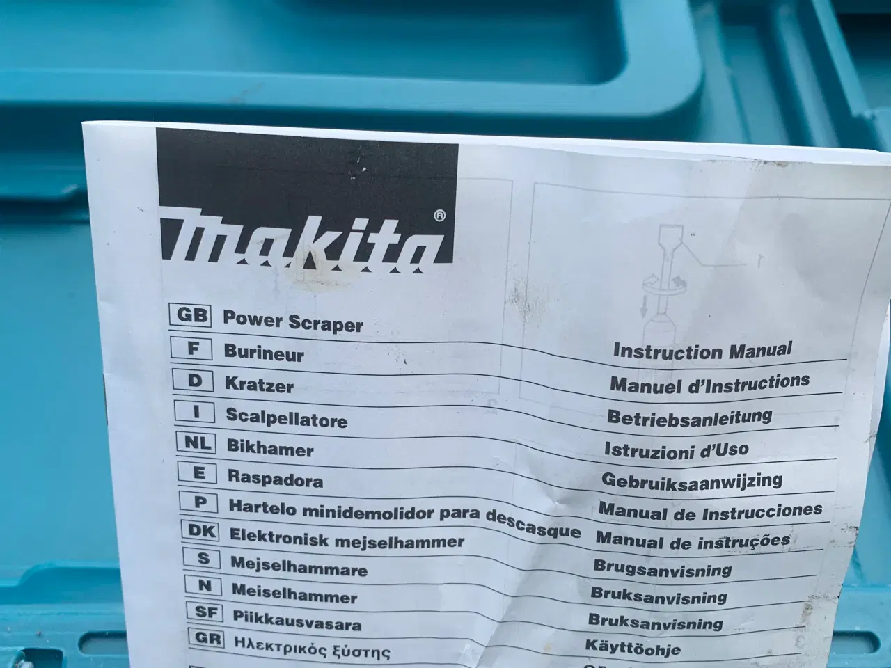 Billede 3 - mejselhammer Makita flot stand