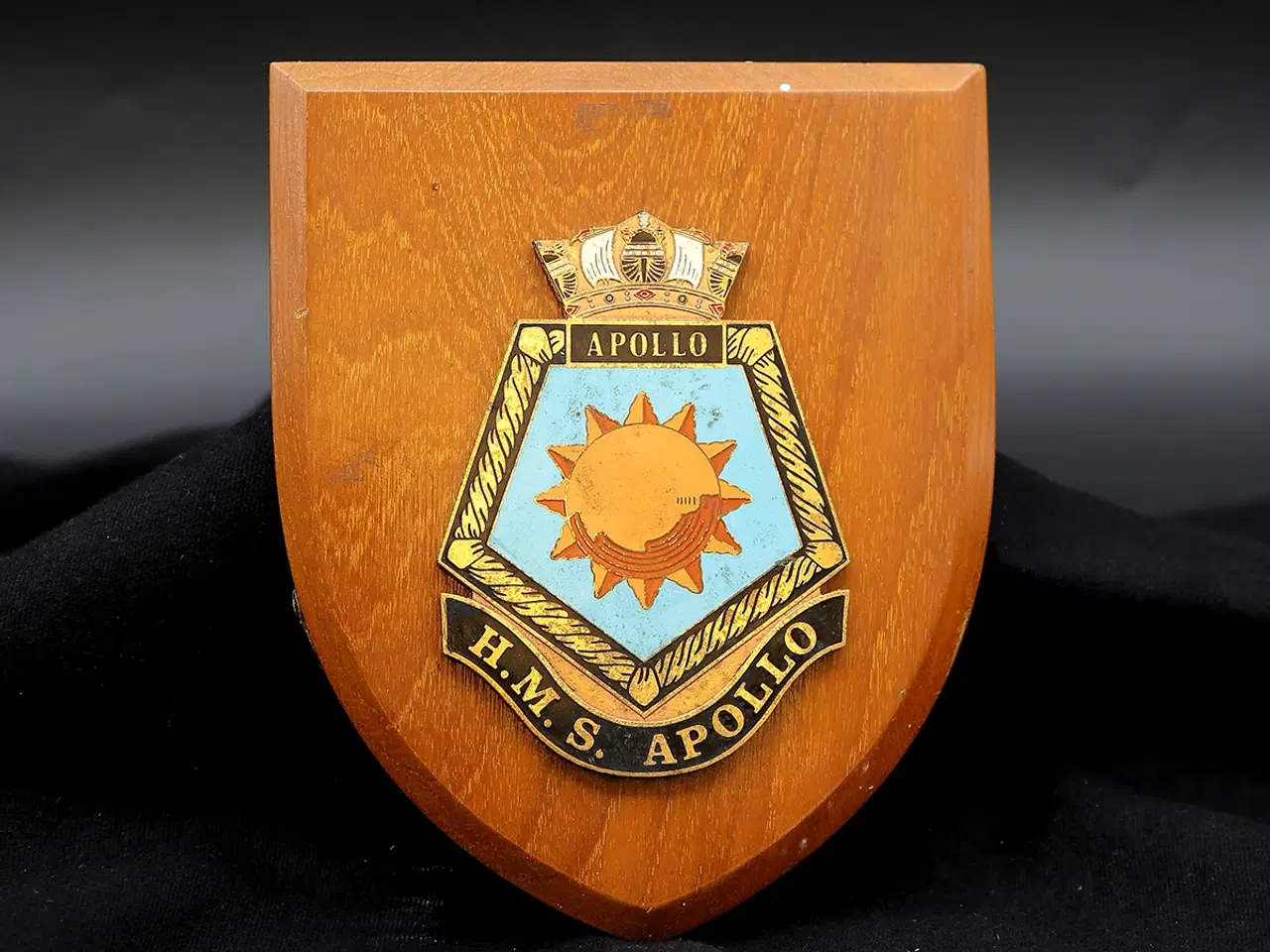 Billede 1 - HMS Apollo maritimt våbenskjold