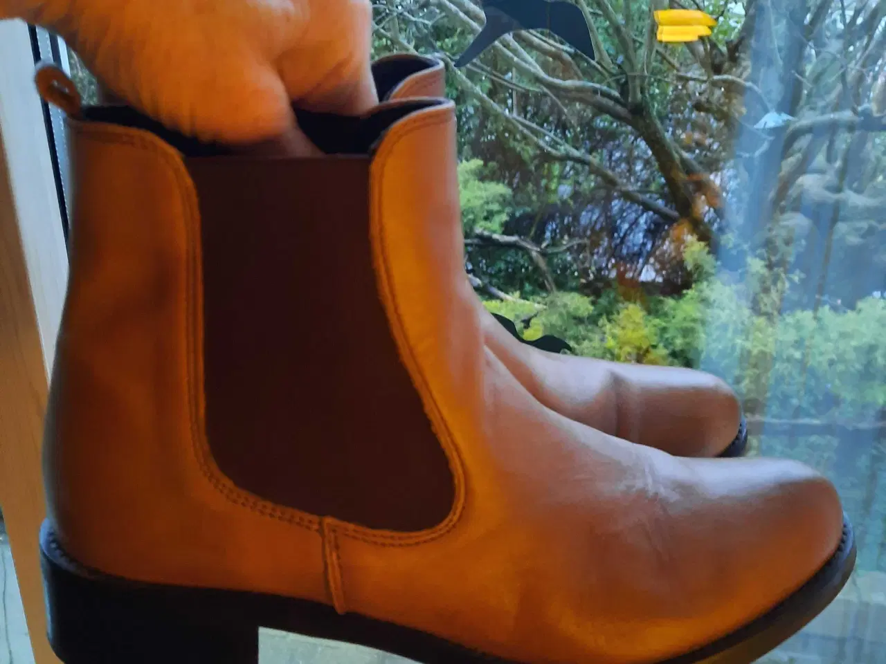 Billede 2 - Brune støvler, dame, læder