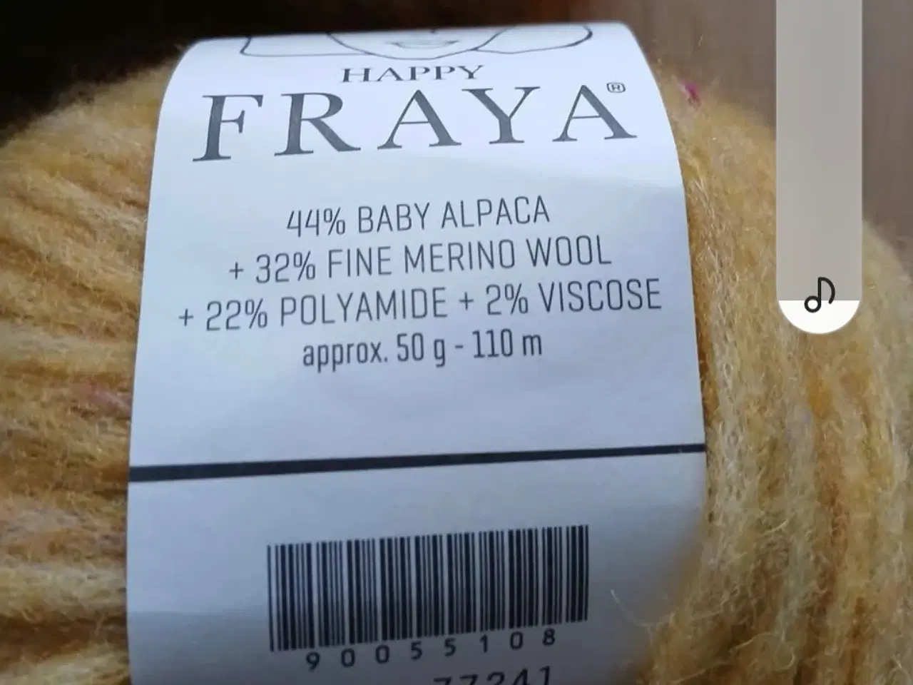 Billede 2 - Freya garn 233 g