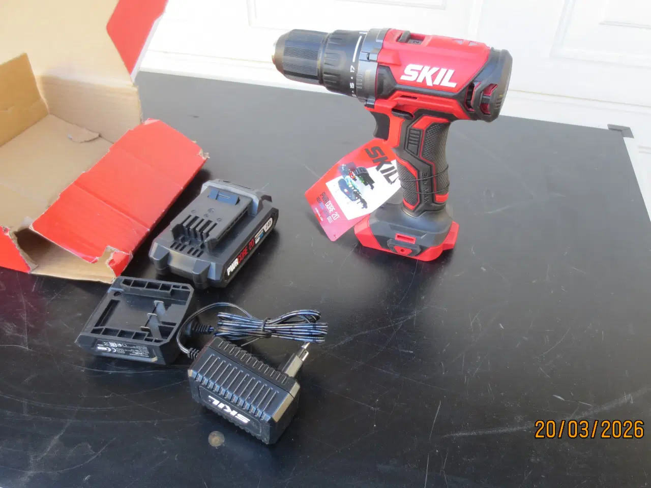 Billede 2 - 1 stk Ny Skil Batteri boremaskine