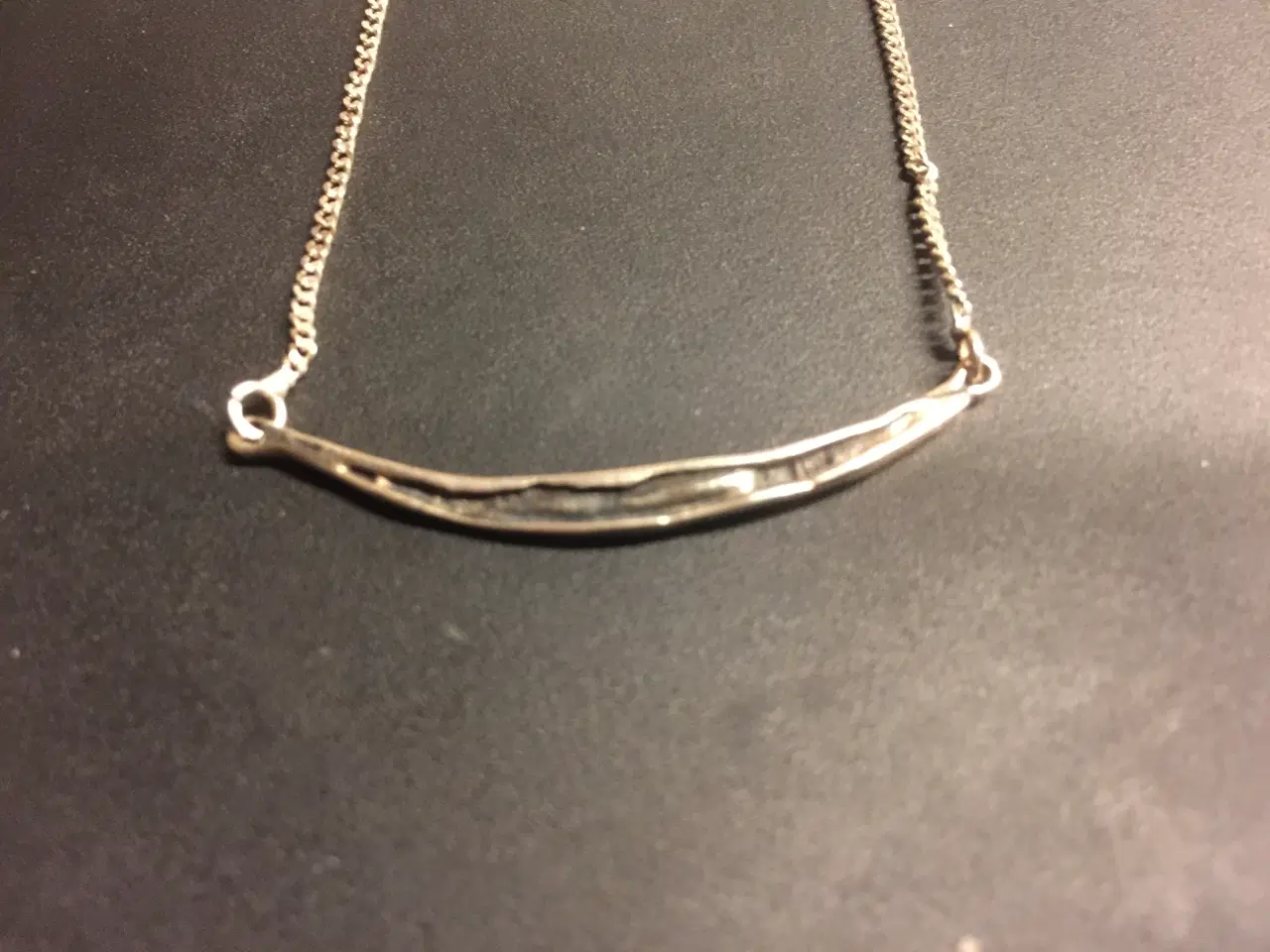 Billede 1 - Halskæde ægte sølv
