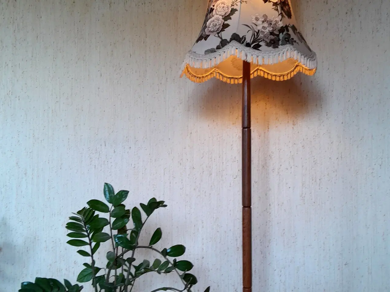 Billede 2 - Retro gulvlampe / standerlampe i teak